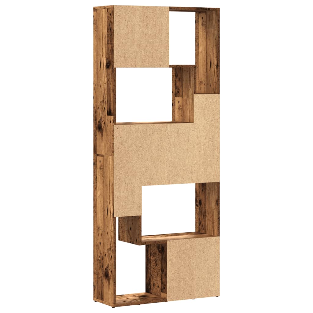 vidaXL Bibliotecă, lemn vechi, 67x24x161 cm, lemn prelucrat vidaXL Bibliotecă, lemn vechi, 67x24x161 cm, lemn prelucrat