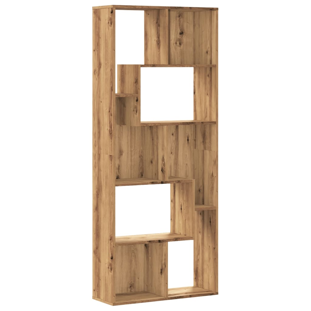 vidaXL Bibliotecă, stejar artizanal, 67x24x161 cm, lemn prelucrat vidaXL Bibliotecă, stejar artizanal, 67x24x161 cm, lemn prelucrat