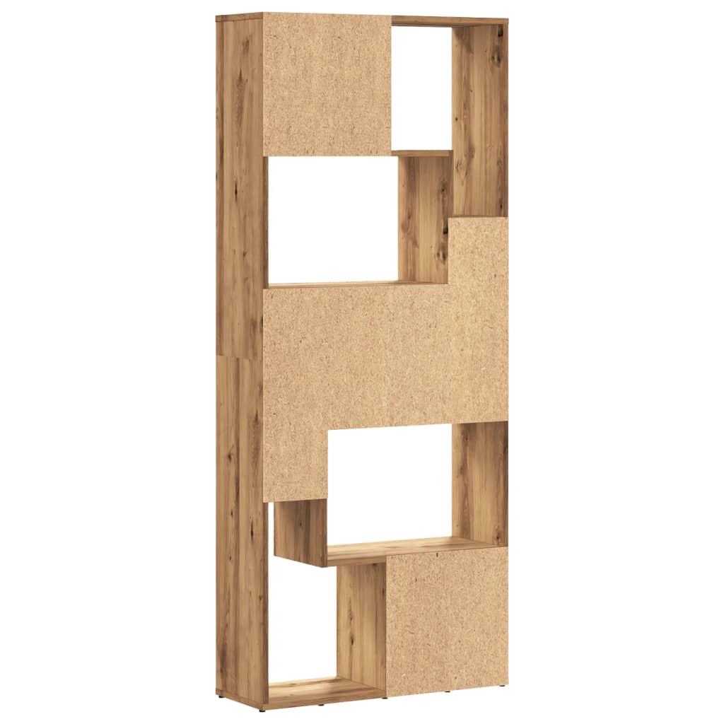 vidaXL Bibliotecă, stejar artizanal, 67x24x161 cm, lemn prelucrat vidaXL Bibliotecă, stejar artizanal, 67x24x161 cm, lemn prelucrat