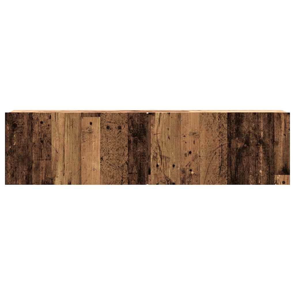 vidaXL Dulap TV de perete, lemn vechi, 120x30x30 cm, lemn prelucrat