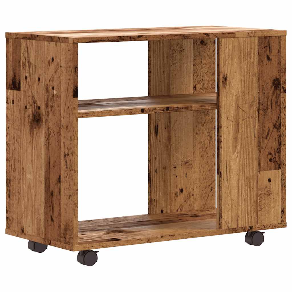 vidaXL Masă laterală, lemn vechi, 70x35x55 cm, lemn compozit vidaXL Masă laterală, lemn vechi, 70x35x55 cm, lemn compozit