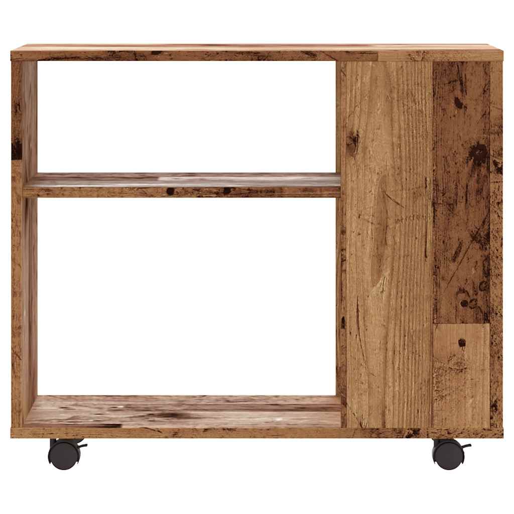 vidaXL Masă laterală, lemn vechi, 70x35x55 cm, lemn compozit vidaXL Masă laterală, lemn vechi, 70x35x55 cm, lemn compozit