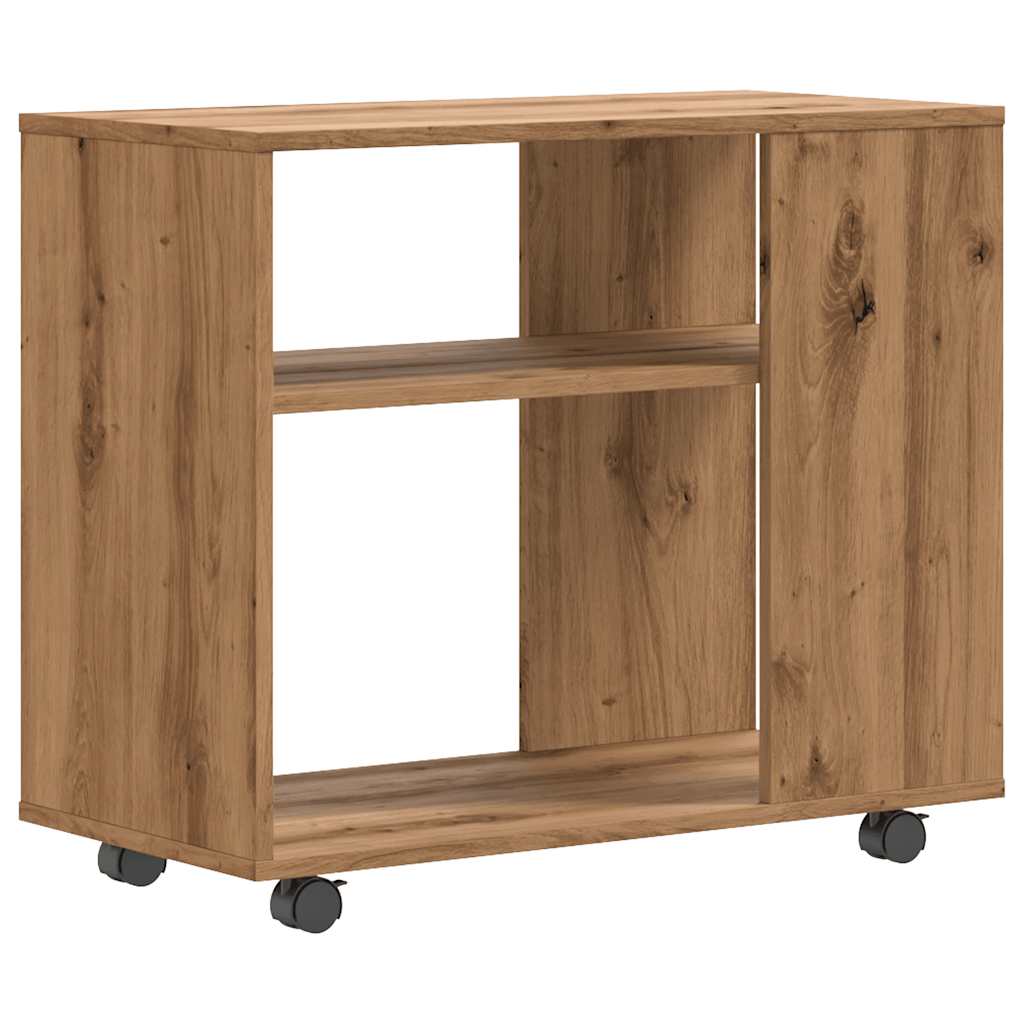 vidaXL Masă laterală, stejar artizanal, 70x35x55 cm, lemn prelucrat vidaXL Masă laterală, stejar artizanal, 70x35x55 cm, lemn prelucrat