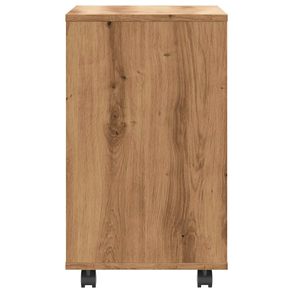 vidaXL Masă laterală, stejar artizanal, 70x35x55 cm, lemn prelucrat vidaXL Masă laterală, stejar artizanal, 70x35x55 cm, lemn prelucrat