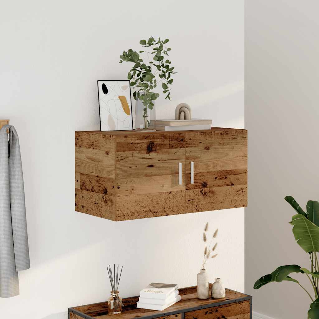 vidaXL Dulap de perete din lemn vechi 80x39x40 cm din lemn prelucrat vidaXL Dulap de perete din lemn vechi 80x39x40 cm din lemn prelucrat