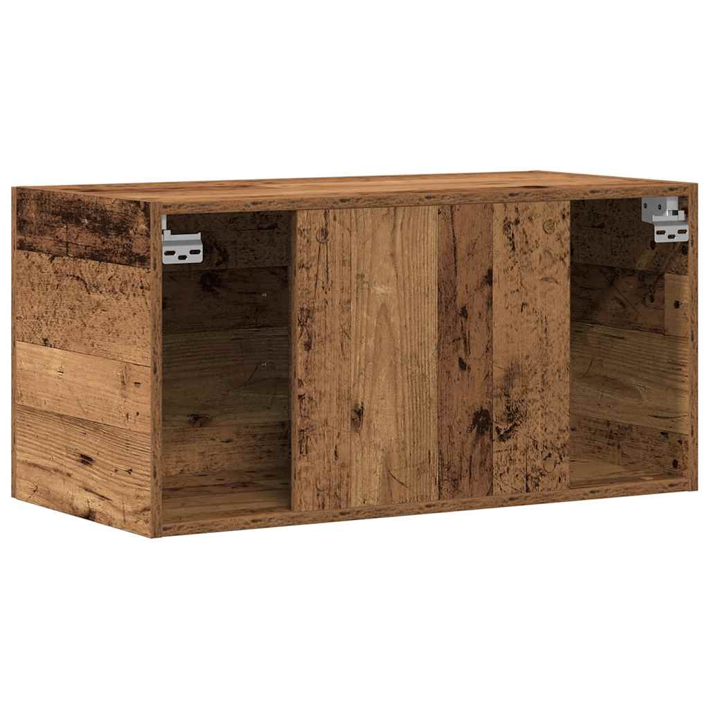 vidaXL Dulap de perete din lemn vechi 80x39x40 cm din lemn prelucrat vidaXL Dulap de perete din lemn vechi 80x39x40 cm din lemn prelucrat