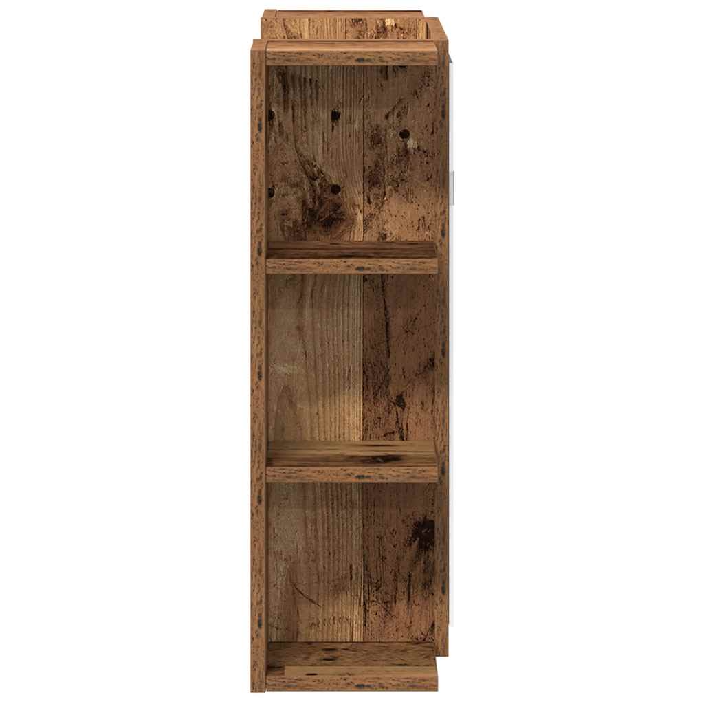 vidaXL Dulap cu oglindă de baie lemn vechi 80x20,5x64 cm lemn de lemn vidaXL Dulap cu oglindă de baie lemn vechi 80x20,5x64 cm lemn de lemn