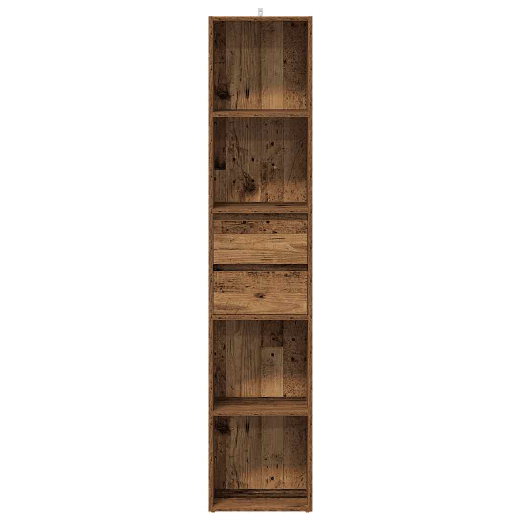 vidaXL Dulap cu cărți din lemn vechi 36x30x171 cm lemn prelucrat vidaXL Dulap cu cărți din lemn vechi 36x30x171 cm lemn prelucrat