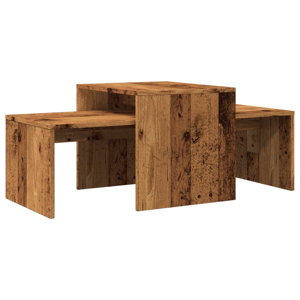 vidaXL Măsuță de cafea, lemn vechi, 100x48x40 cm, lemn prelucrat vidaXL Măsuță de cafea, lemn vechi, 100x48x40 cm, lemn prelucrat
