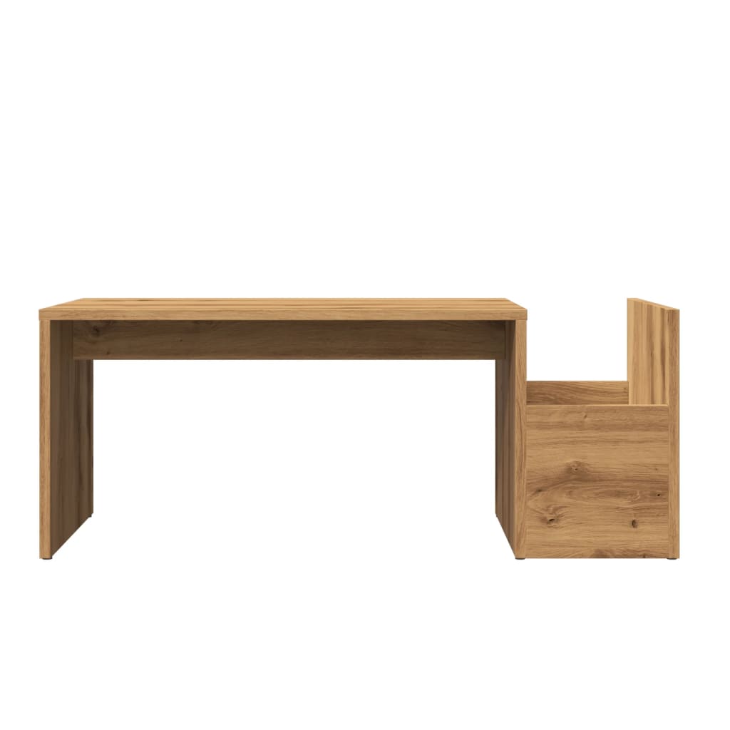 vidaXL Măsuță de cafea, stejar Artisan, 90x45x35 cm lemn prelucrat