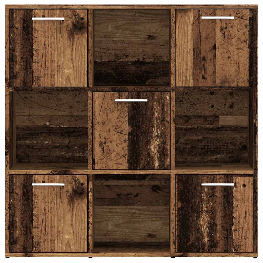 vidaXL Bibliotecă, lemn vechi, 90x28x90 cm, lemn prelucrat vidaXL Bibliotecă, lemn vechi, 90x28x90 cm, lemn prelucrat