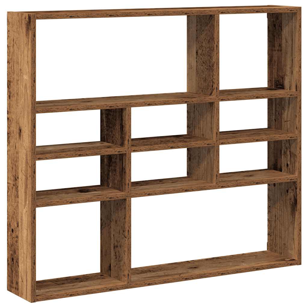 vidaXL Raft de perete din lemn vechi 90x16x78 cm din lemn prelucrat vidaXL Raft de perete din lemn vechi 90x16x78 cm din lemn prelucrat
