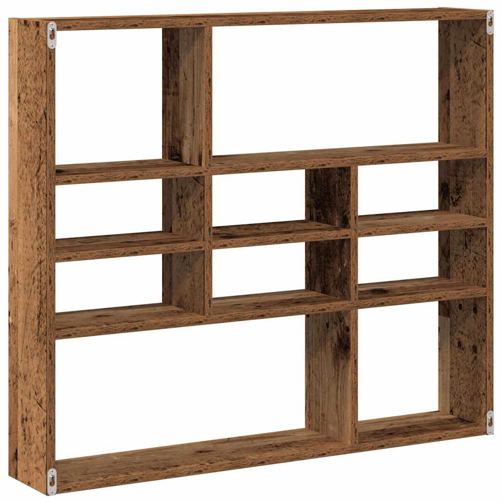 vidaXL Raft de perete din lemn vechi 90x16x78 cm din lemn prelucrat vidaXL Raft de perete din lemn vechi 90x16x78 cm din lemn prelucrat