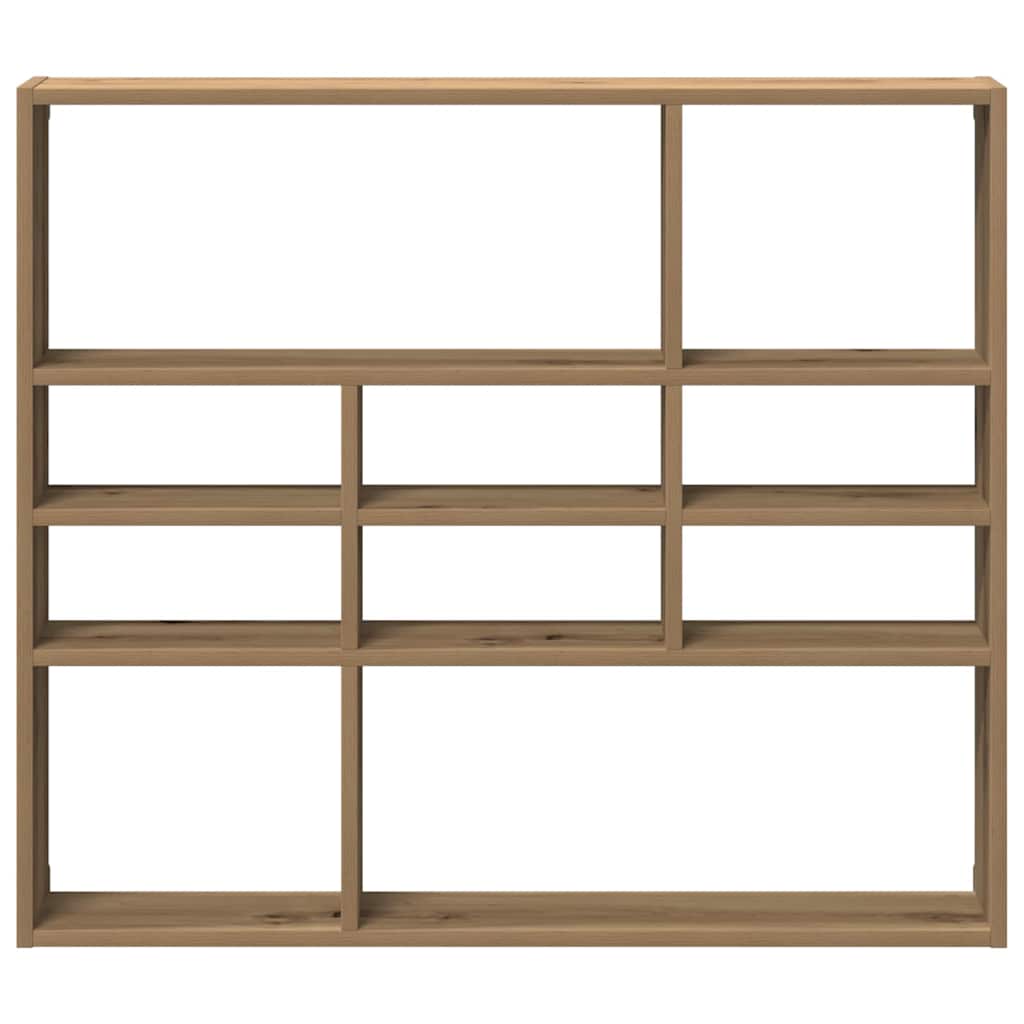 vidaXL Raft de perete, stejar artizanal, 90x16x78 cm, lemn prelucrat vidaXL Raft de perete, stejar artizanal, 90x16x78 cm, lemn prelucrat
