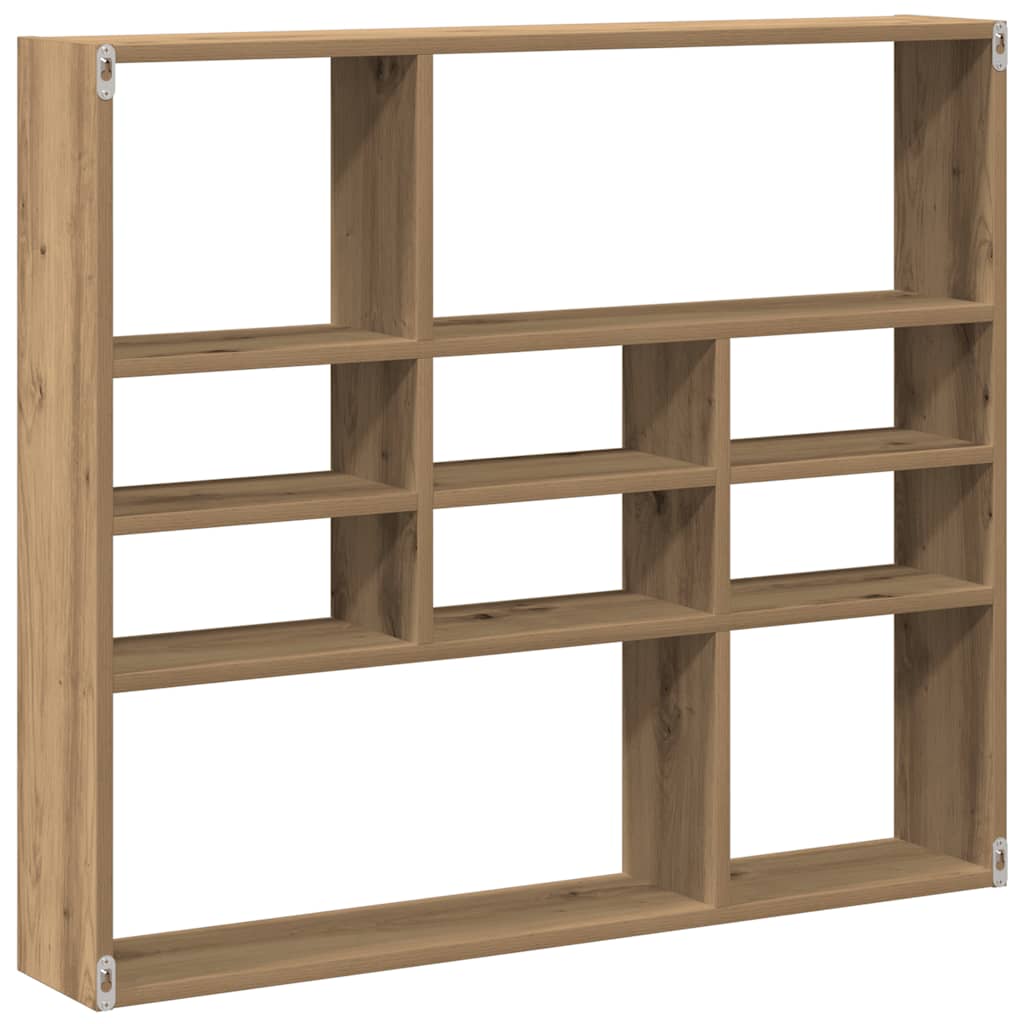 vidaXL Raft de perete, stejar artizanal, 90x16x78 cm, lemn prelucrat vidaXL Raft de perete, stejar artizanal, 90x16x78 cm, lemn prelucrat