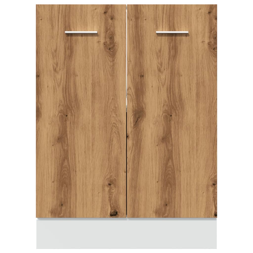vidaXL Dulap inferior “Lyon” stejar artizanal, 60x46x81,5 cm