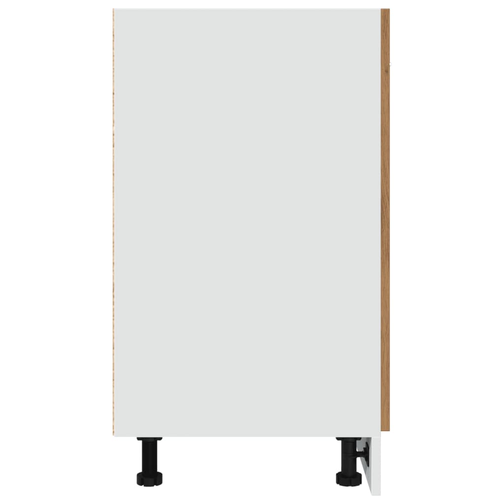 vidaXL Dulap inferior “Lyon” stejar artizanal, 60x46x81,5 cm