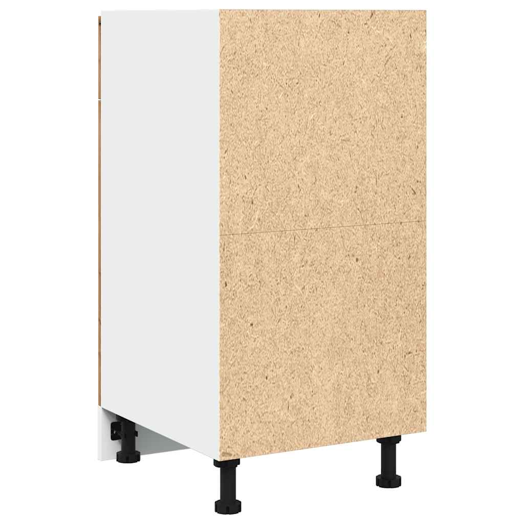 vidaXL Dulap inferior cu sertar “Lyon” stejar artizanal, 40x46x81,5 cm vidaXL Dulap inferior cu sertar “Lyon” stejar artizanal, 40x46x81,5 cm