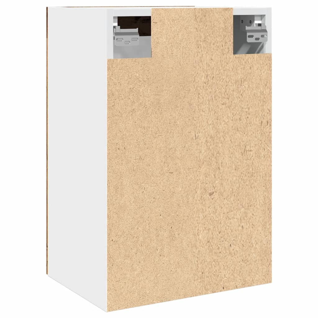 vidaXL Dulap de sticlă suspendat “Lyon” lemn vechi 40x31x60 cm