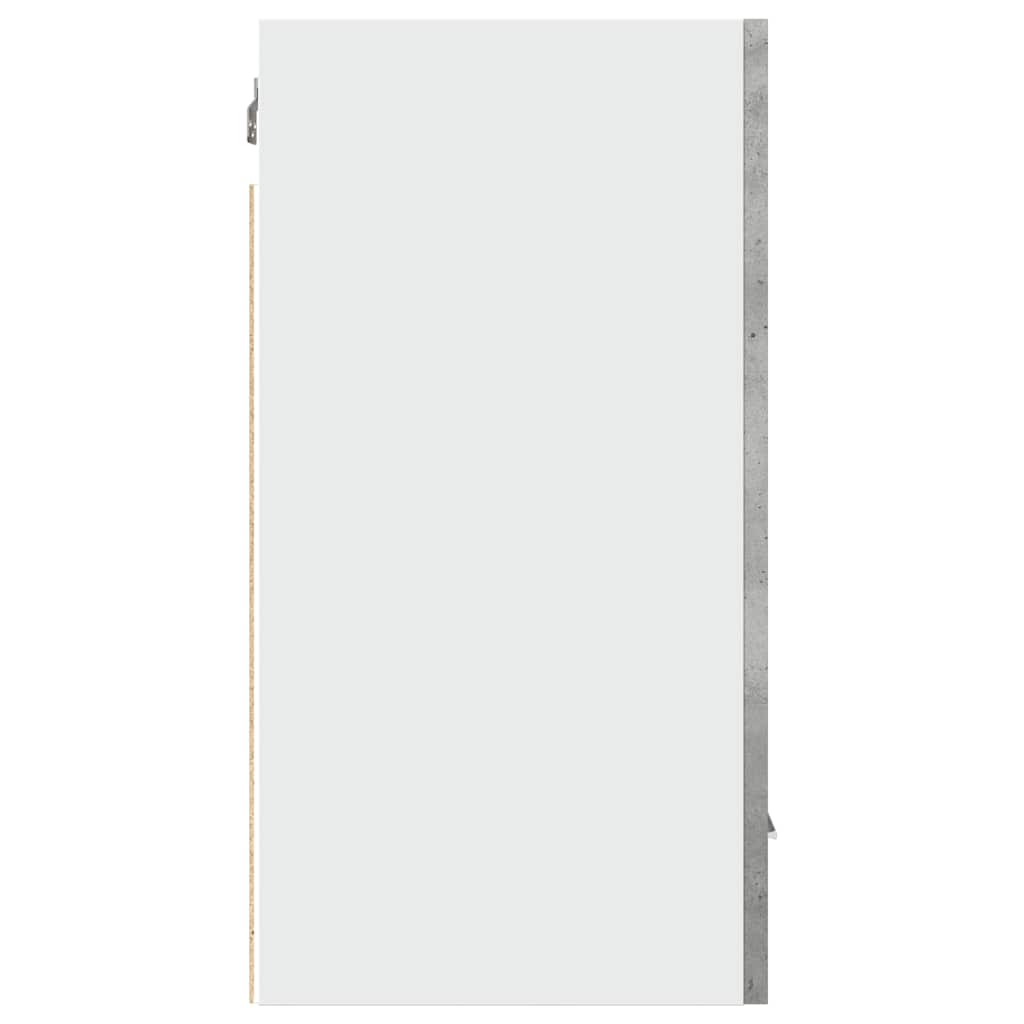 vidaXL Dulap suspendat “Lyon”, gri beton, 30x31x60 cm, PAL vidaXL Dulap suspendat “Lyon”, gri beton, 30x31x60 cm, PAL