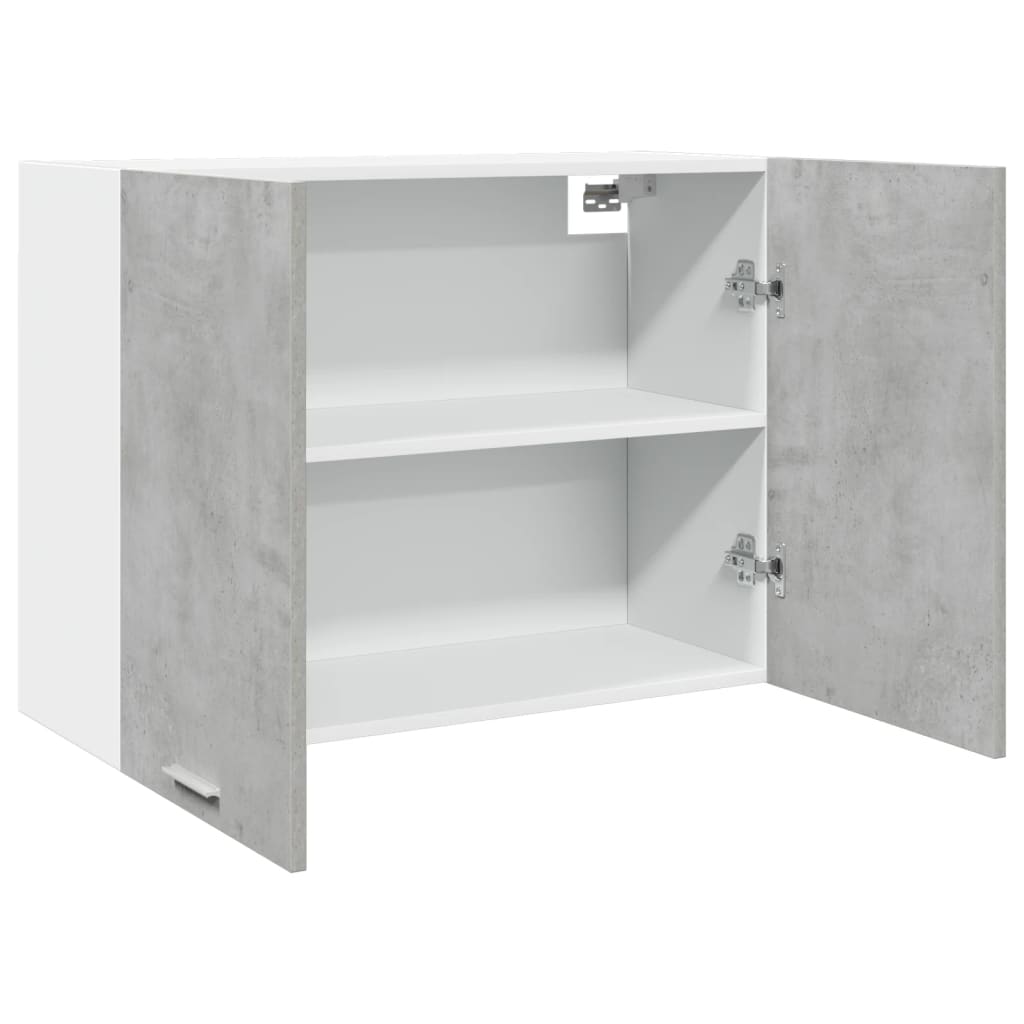 vidaXL Dulap suspendat “Lyon”, gri beton, 80 x 31 x 60 cm, PAL vidaXL Dulap suspendat “Lyon”, gri beton, 80 x 31 x 60 cm, PAL