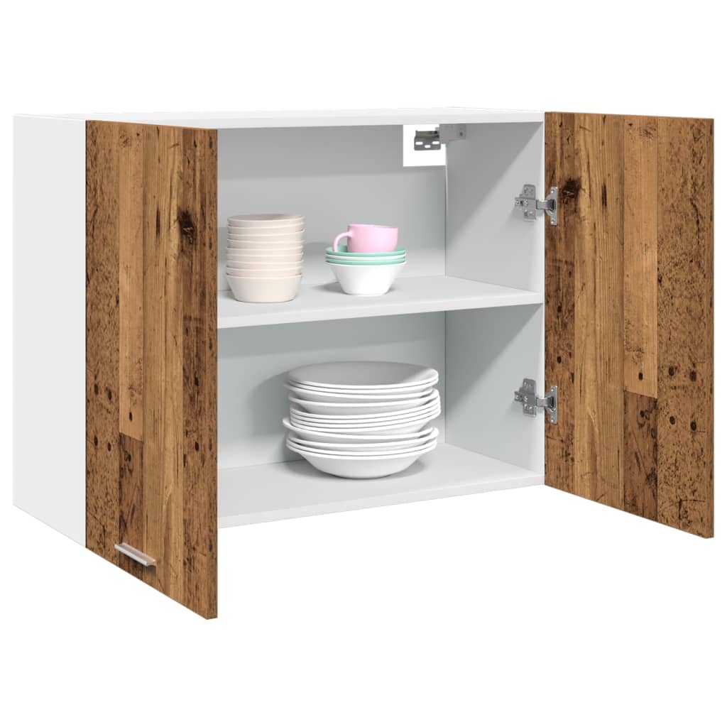 vidaXL Dulap suspendat “Lyon”, lemn vechi, 80x31x60 cm, lemn prelucrat vidaXL Dulap suspendat “Lyon”, lemn vechi, 80x31x60 cm, lemn prelucrat