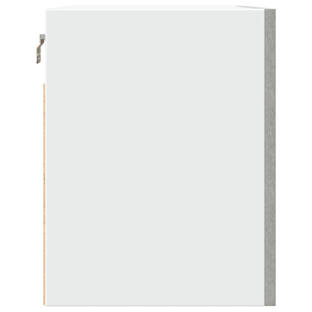 vidaXL Dulap suspendat “Lyon”, gri beton, 60 x 31 x 40 cm, PAL