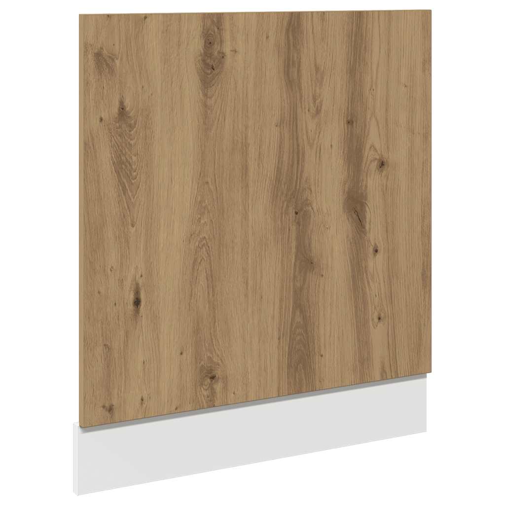 vidaXL Panou mașină spălat vase “Lyon” stejar artizanal 60x1,5x67cm