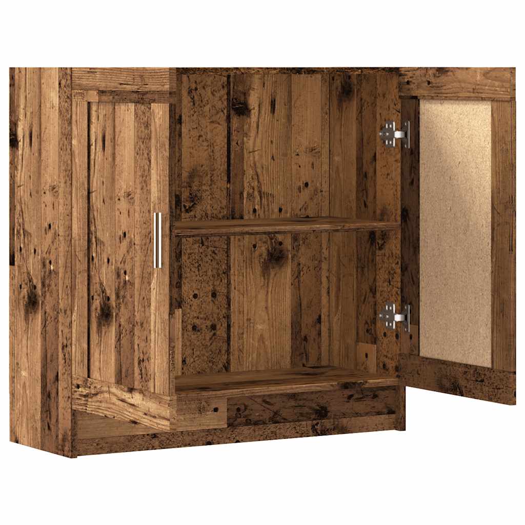 vidaXL Bibliotecă, lemn vechi, 82,5x30,5x80 cm, lemn prelucrat vidaXL Bibliotecă, lemn vechi, 82,5x30,5x80 cm, lemn prelucrat