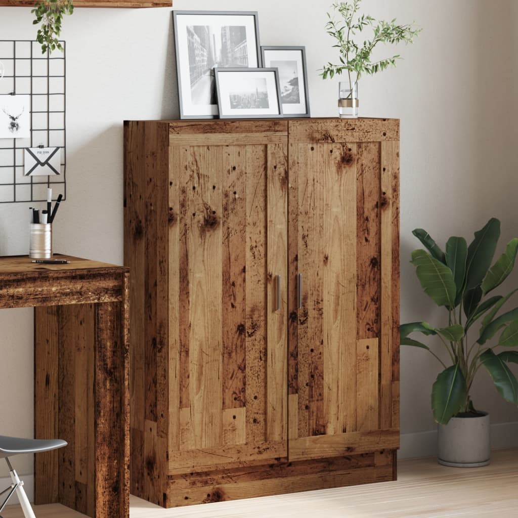 vidaXL Bibliotecă, lemn vechi, 82,5x30,5x115 cm, lemn prelucrat vidaXL Bibliotecă, lemn vechi, 82,5x30,5x115 cm, lemn prelucrat