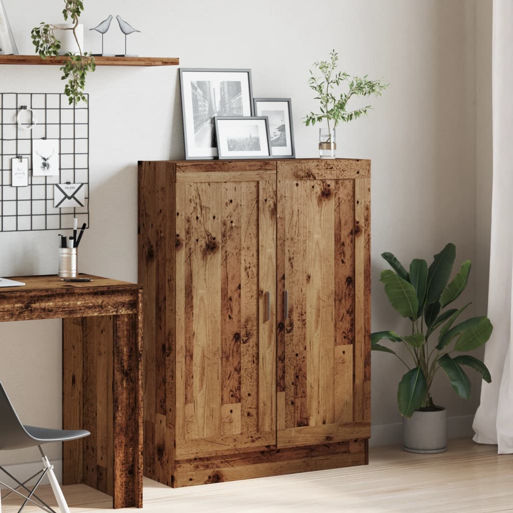 vidaXL Bibliotecă, lemn vechi, 82,5x30,5x115 cm, lemn prelucrat vidaXL Bibliotecă, lemn vechi, 82,5x30,5x115 cm, lemn prelucrat