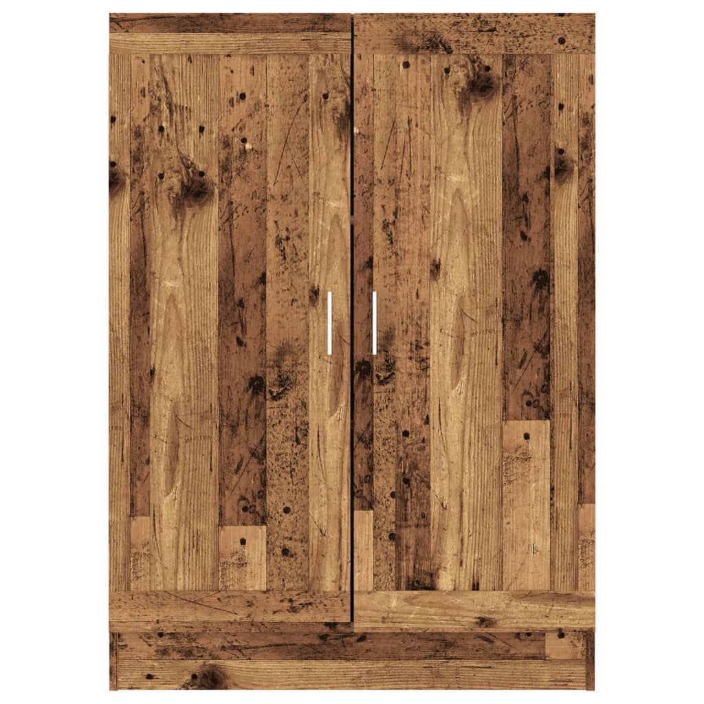 vidaXL Bibliotecă, lemn vechi, 82,5x30,5x115 cm, lemn prelucrat vidaXL Bibliotecă, lemn vechi, 82,5x30,5x115 cm, lemn prelucrat