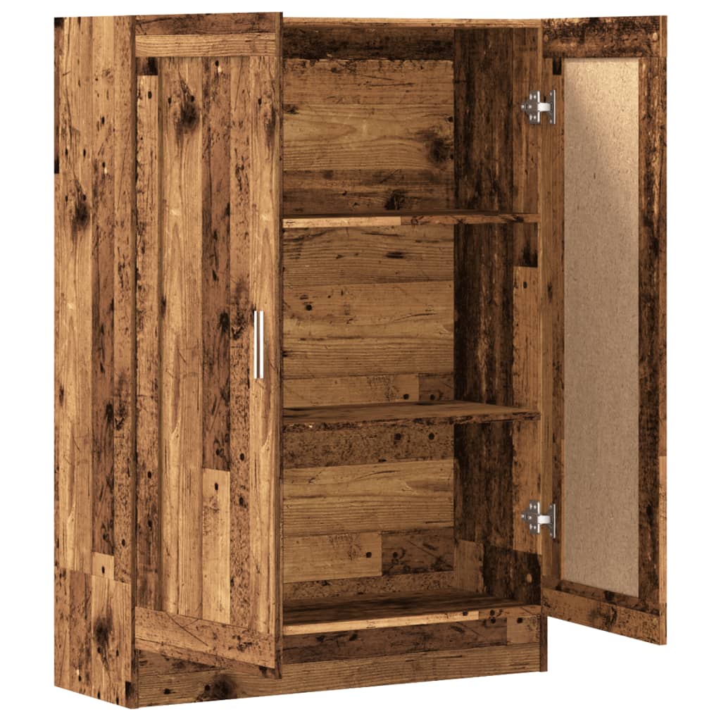 vidaXL Bibliotecă, lemn vechi, 82,5x30,5x115 cm, lemn prelucrat vidaXL Bibliotecă, lemn vechi, 82,5x30,5x115 cm, lemn prelucrat