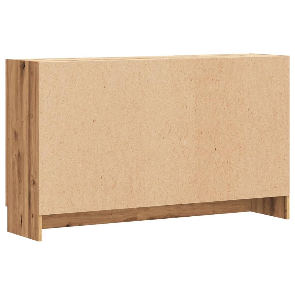 vidaXL Servantă, stejar artizanal, 120x30,5x70 cm, lemn prelucrat
