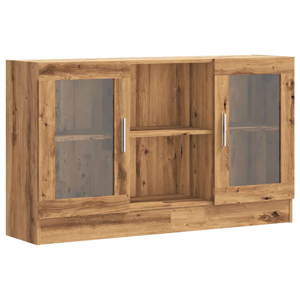 vidaXL Servantă, stejar artizanal, 120x30,5x70 cm, lemn prelucrat