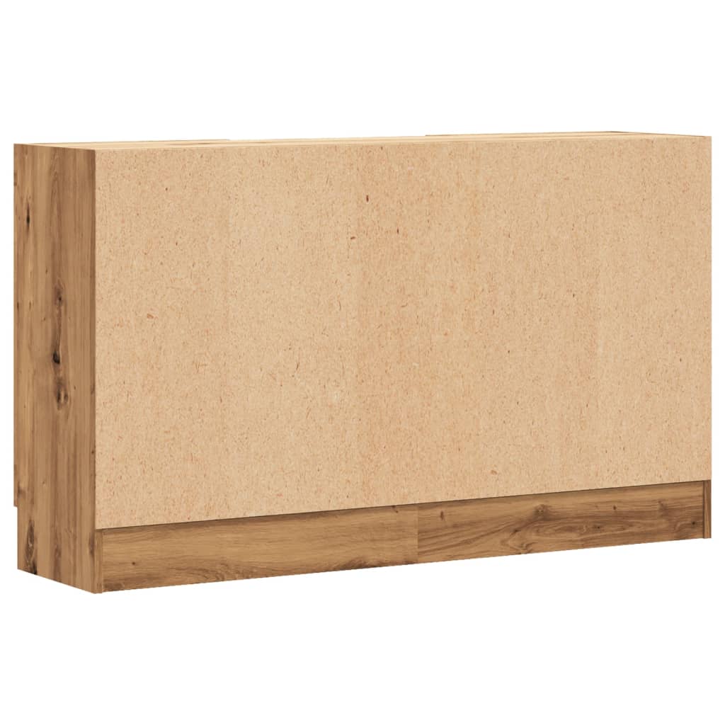 vidaXL Servantă, stejar artizanal, 120x30,5x70 cm, lemn prelucrat