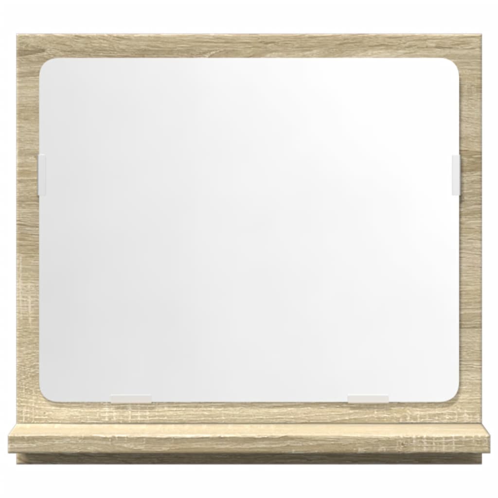 vidaXL Dulap baie cu oglindă stejar sonoma 40x11x37 cm lemn compozit vidaXL Dulap baie cu oglindă stejar sonoma 40x11x37 cm lemn compozit