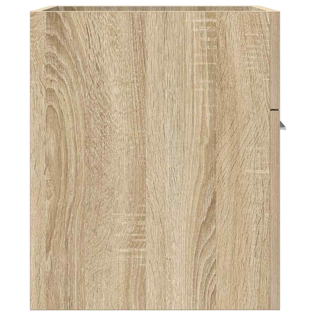 vidaXL Dulap chiuvetă baie, stejar sonoma 41x38,5x46 cm lemn prelucrat vidaXL Dulap chiuvetă baie, stejar sonoma 41x38,5x46 cm lemn prelucrat