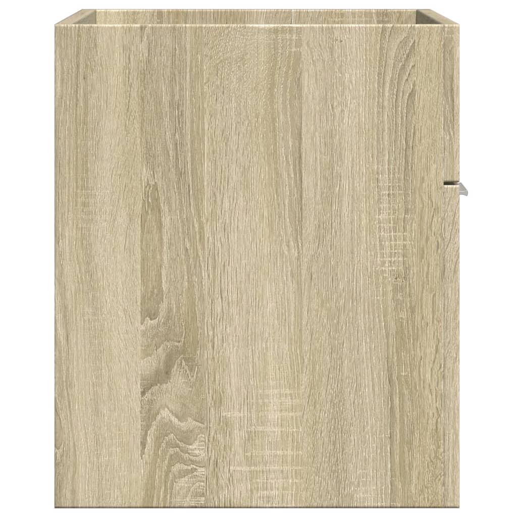 vidaXL Dulap de chiuvetă, stejar Sonoma, 60x38,5x46 cm, PAL vidaXL Dulap de chiuvetă, stejar Sonoma, 60x38,5x46 cm, PAL