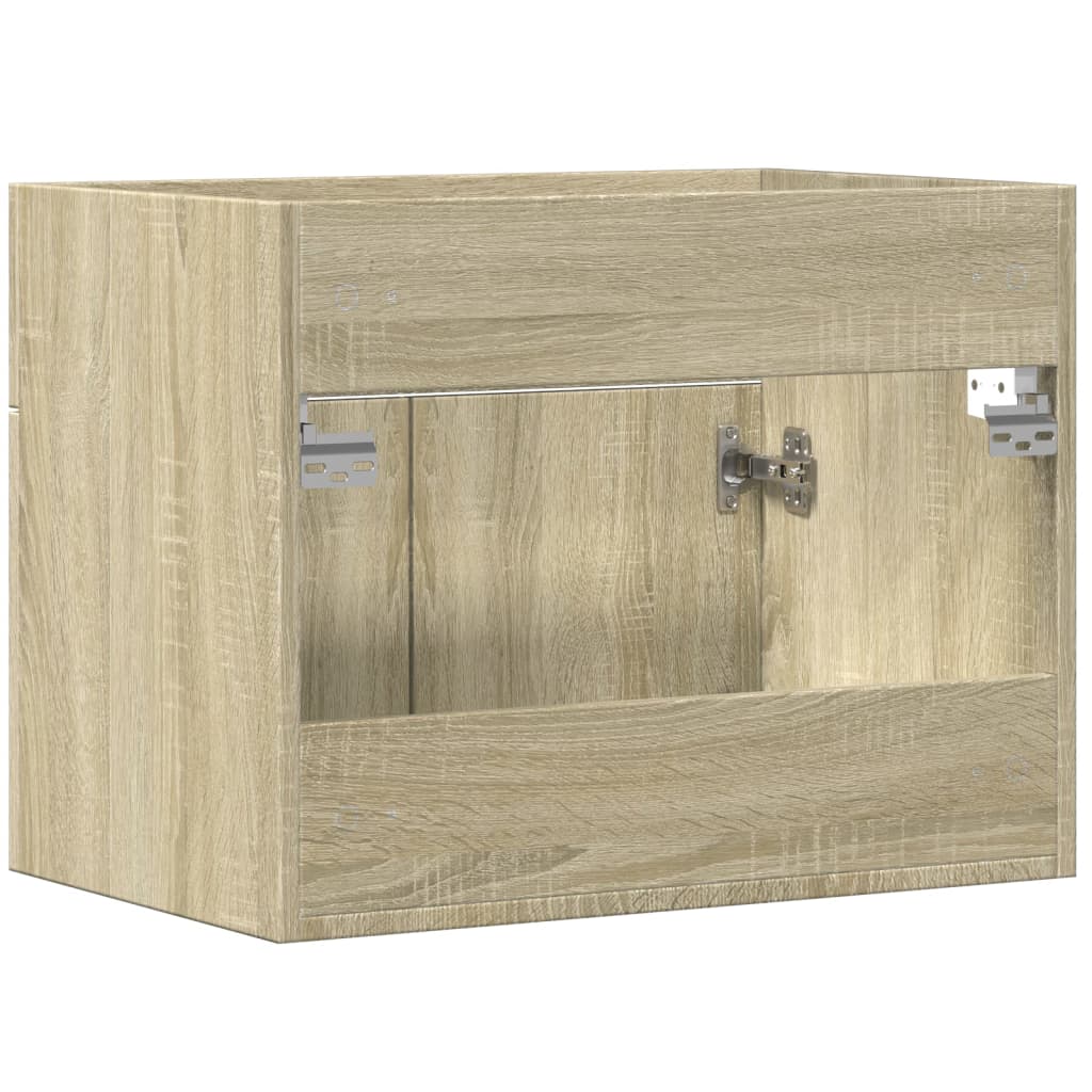 vidaXL Dulap de chiuvetă, stejar Sonoma, 60x38,5x46 cm, PAL vidaXL Dulap de chiuvetă, stejar Sonoma, 60x38,5x46 cm, PAL