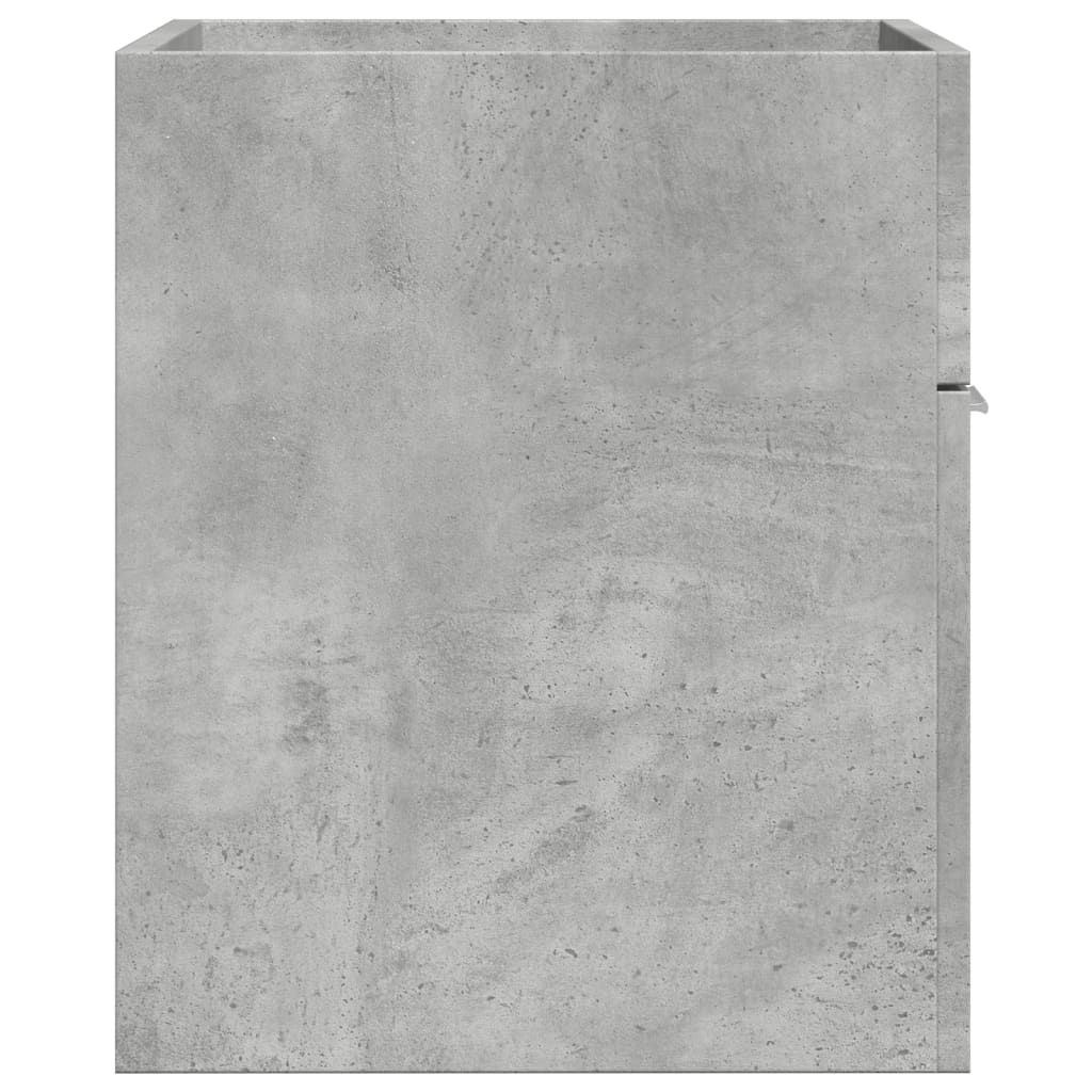 vidaXL Dulap de chiuvetă, gri beton, 60x38,5x46 cm, PAL vidaXL Dulap de chiuvetă, gri beton, 60x38,5x46 cm, PAL