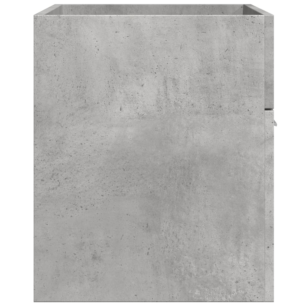vidaXL Dulap de chiuvetă, gri beton, 80x38,5x46 cm, PAL vidaXL Dulap de chiuvetă, gri beton, 80x38,5x46 cm, PAL