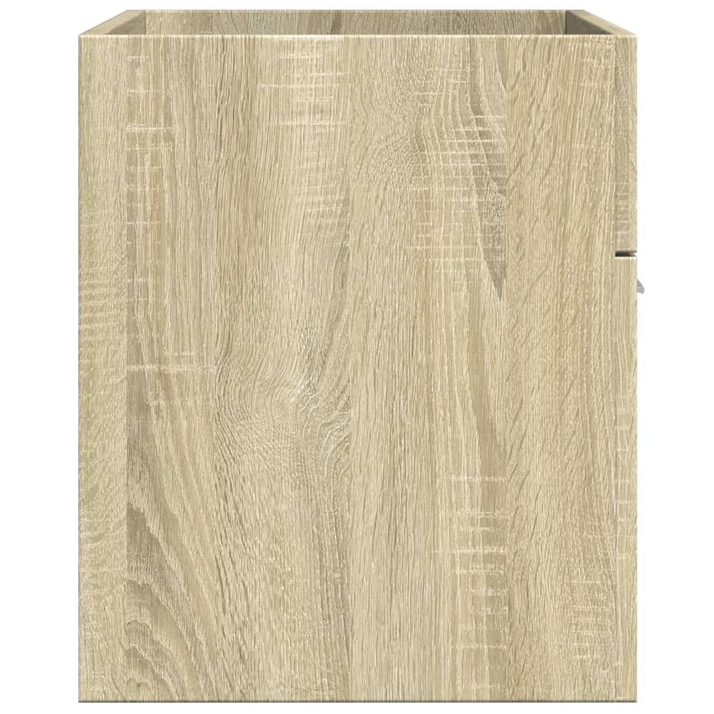 vidaXL Dulap chiuvetă baie, stejar sonoma 90x38,5x46 cm lemn prelucrat vidaXL Dulap chiuvetă baie, stejar sonoma 90x38,5x46 cm lemn prelucrat