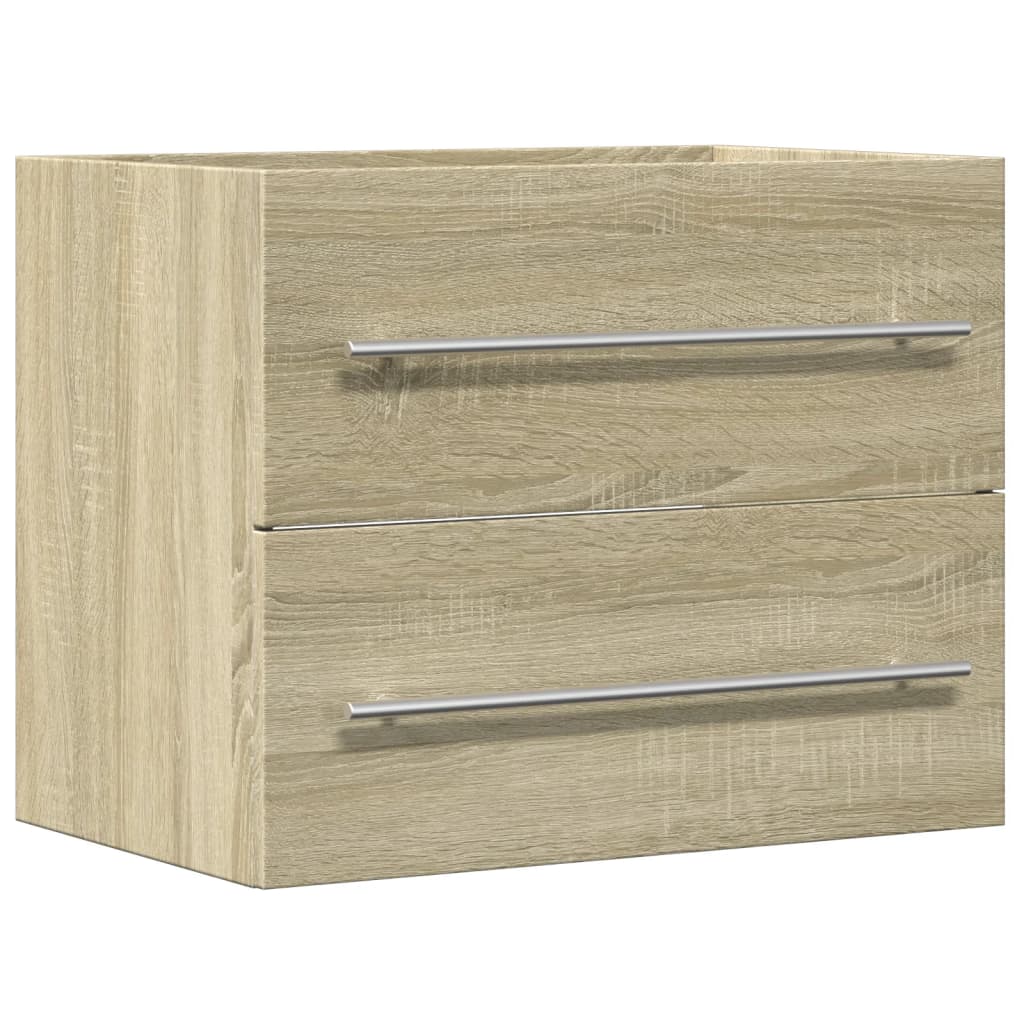 vidaXL Dulap de chiuvetă, stejar sonoma, 60x38,5x48 cm, PAL vidaXL Dulap de chiuvetă, stejar sonoma, 60x38,5x48 cm, PAL