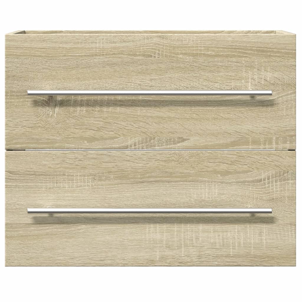 vidaXL Dulap de chiuvetă, stejar sonoma, 60x38,5x48 cm, PAL vidaXL Dulap de chiuvetă, stejar sonoma, 60x38,5x48 cm, PAL