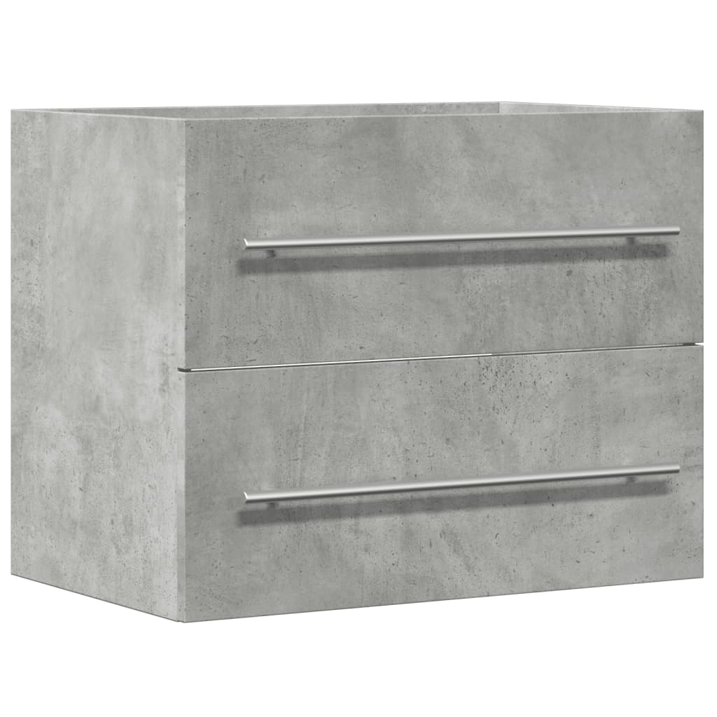 vidaXL Dulap de chiuvetă, gri beton, 60x38,5x48 cm, PAL vidaXL Dulap de chiuvetă, gri beton, 60x38,5x48 cm, PAL