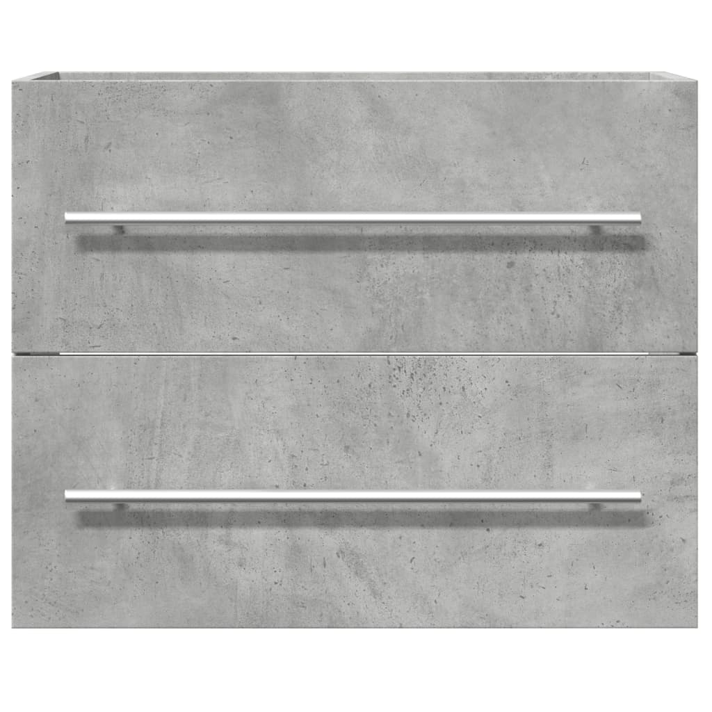 vidaXL Dulap de chiuvetă, gri beton, 60x38,5x48 cm, PAL vidaXL Dulap de chiuvetă, gri beton, 60x38,5x48 cm, PAL