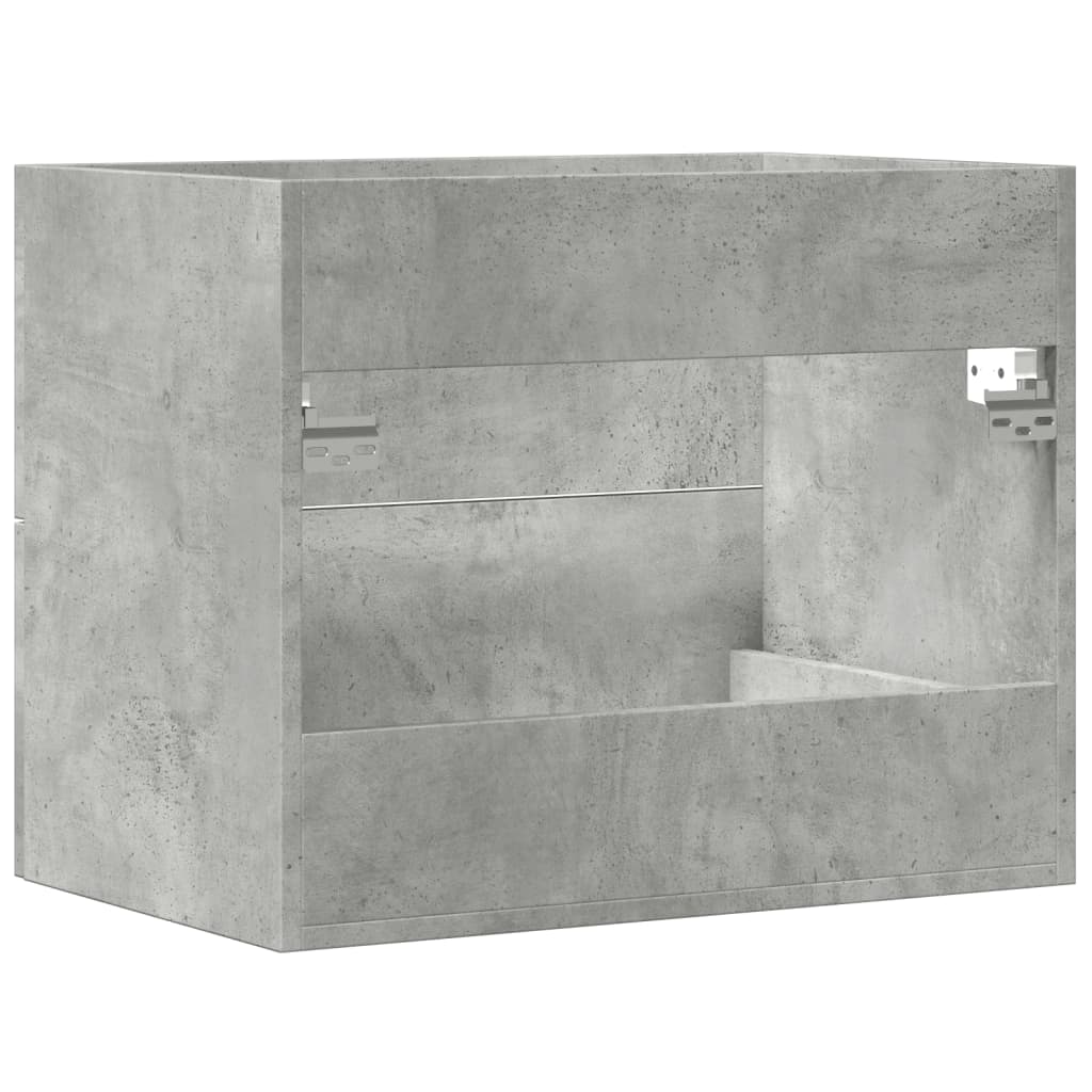 vidaXL Dulap de chiuvetă, gri beton, 60x38,5x48 cm, PAL vidaXL Dulap de chiuvetă, gri beton, 60x38,5x48 cm, PAL