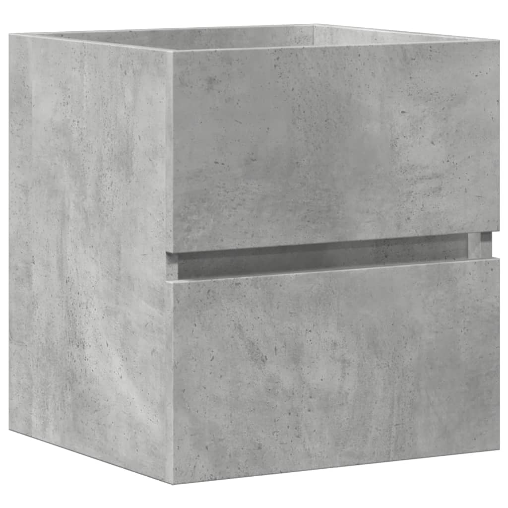 vidaXL Dulap pentru chiuvetă, gri beton, 41x38,5x45 cm, PAL vidaXL Dulap pentru chiuvetă, gri beton, 41x38,5x45 cm, PAL