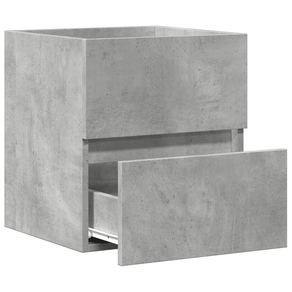 vidaXL Dulap pentru chiuvetă, gri beton, 41x38,5x45 cm, PAL vidaXL Dulap pentru chiuvetă, gri beton, 41x38,5x45 cm, PAL